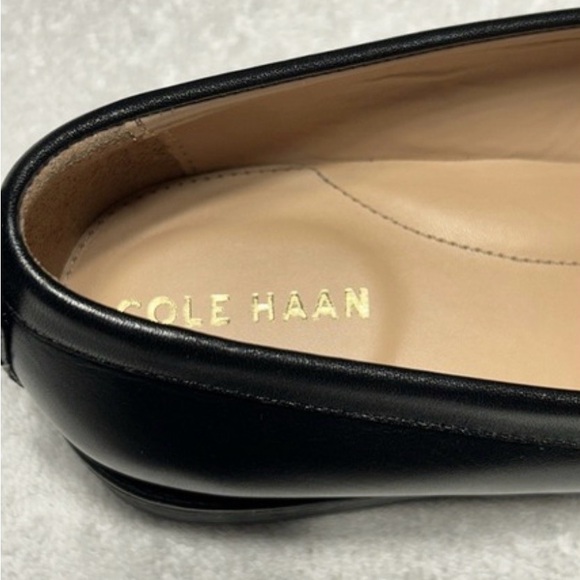 Cole Haan Stassi Penny Loafer Women's Size 8B Black Leather New In Box - Picture 10 of 11